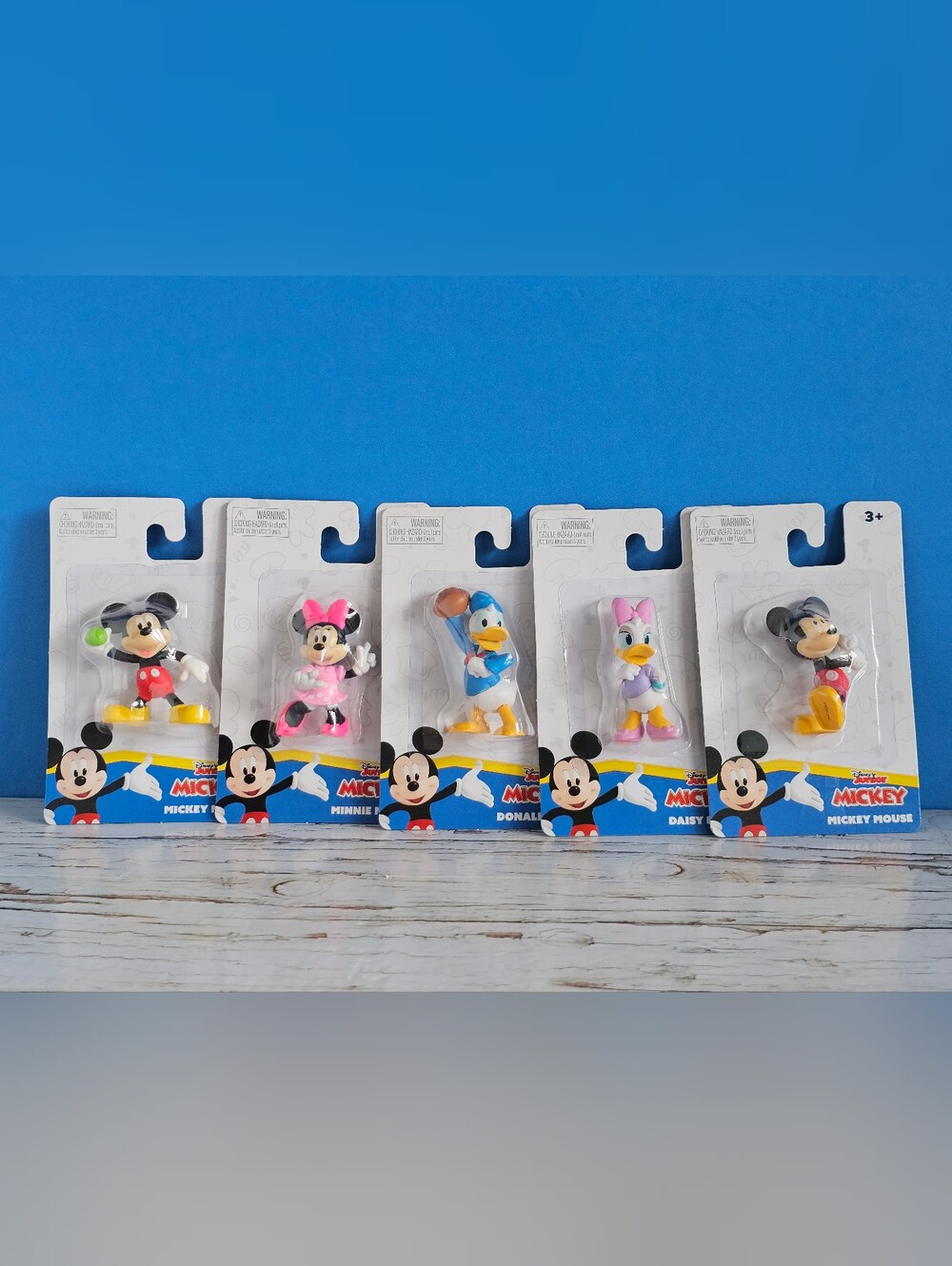 Mickey And Friends Figures Cake Toppers, Set Of 5, New In Package